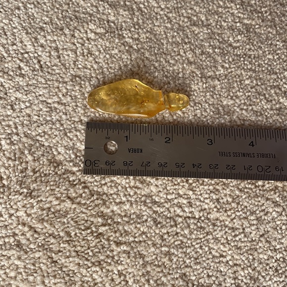 Amber Crystal with Insect - Picture 5 of 6